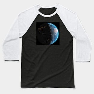 earth night and day america Baseball T-Shirt